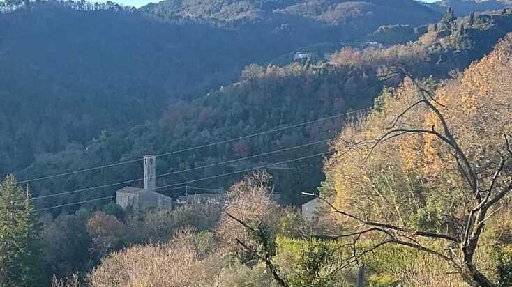 Uno scorcio della frazione