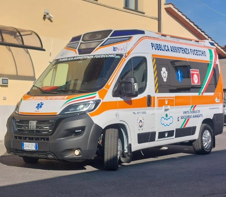 Un'immagine di un'ambulanza