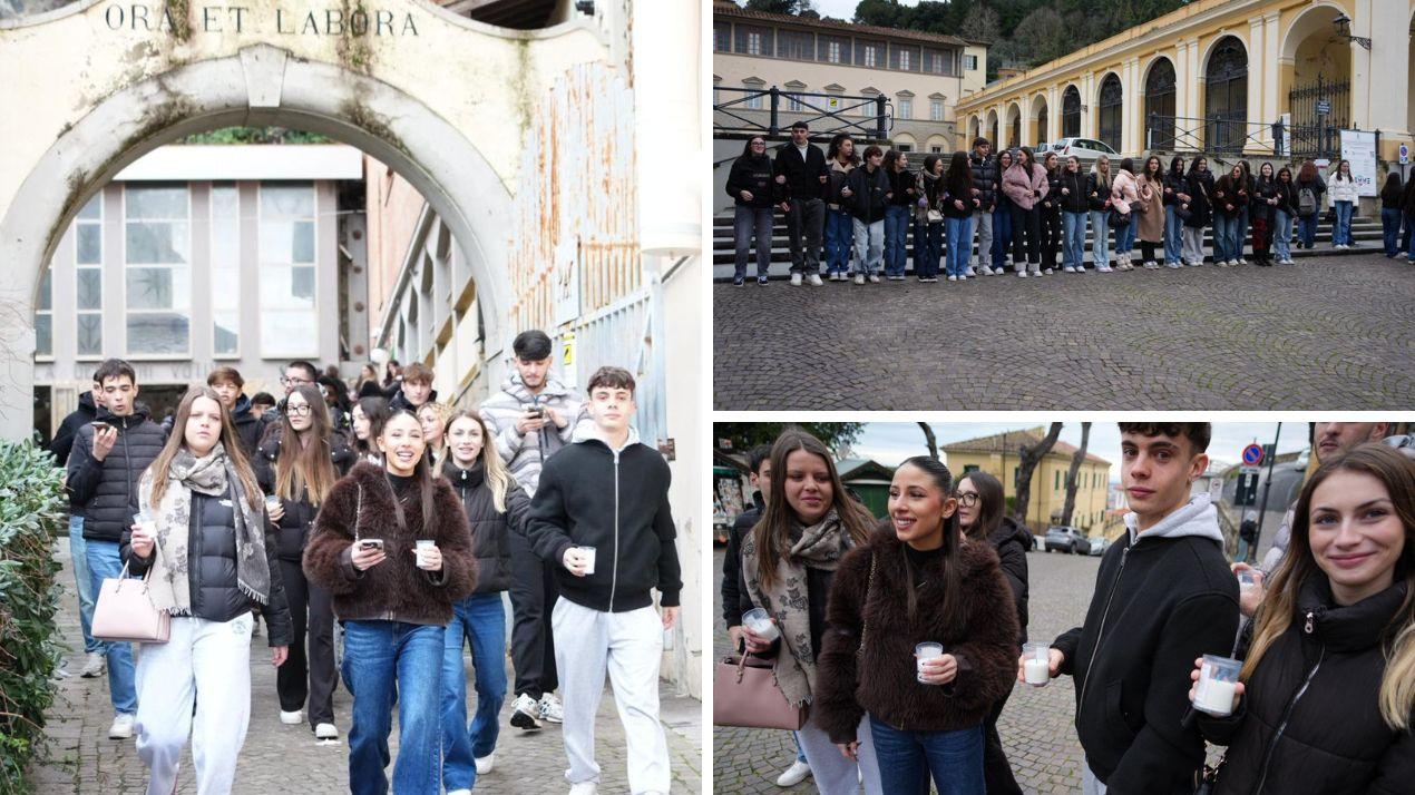 Studenti a Montenero (foto stick)