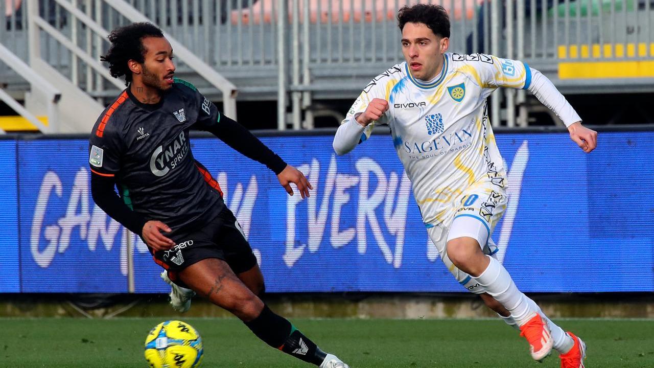 Un'azione di Venezia-Carrarese