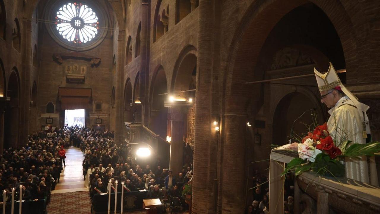 L'omelia del vescovo Erio in Duomo