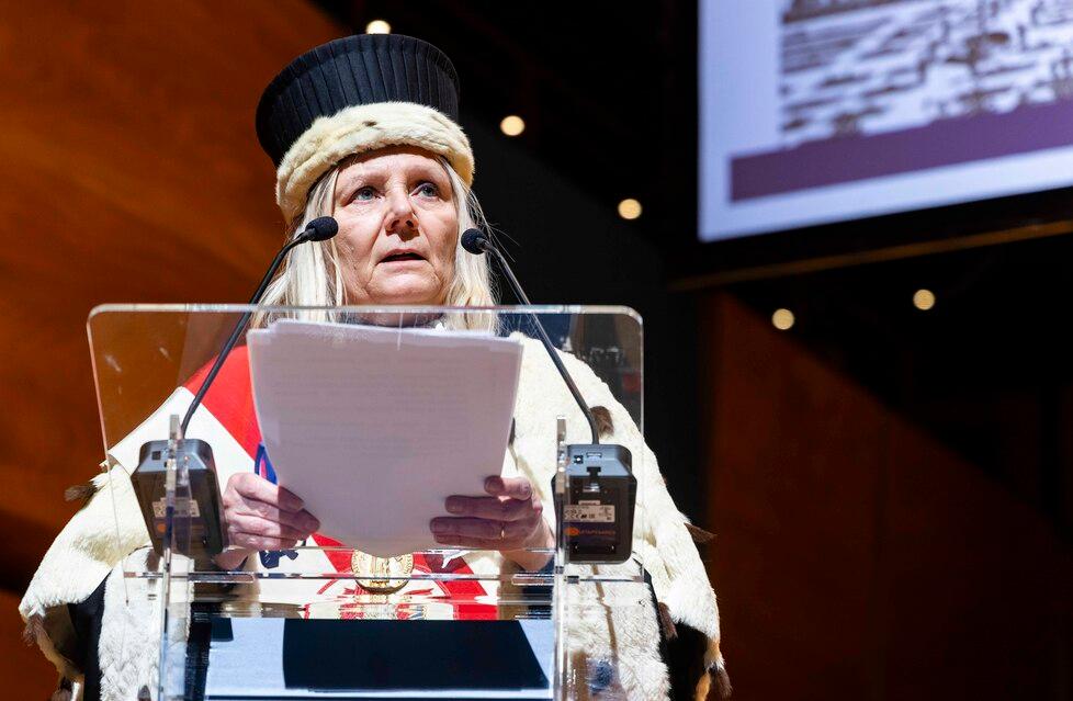 
	La rettrice Alessandra Petrucci

