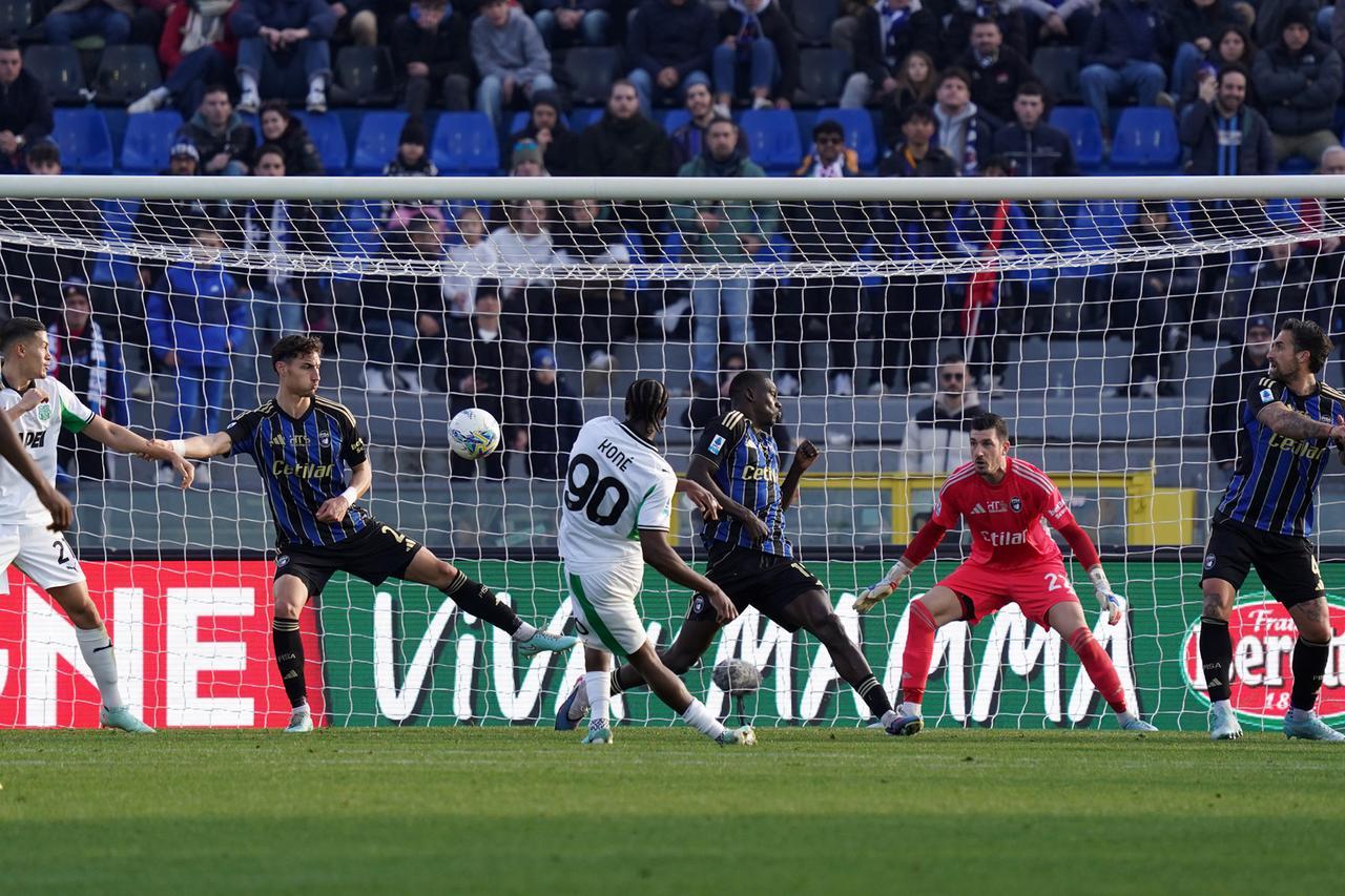 
	Il terzo gol del Sassuolo (foto Stick)

