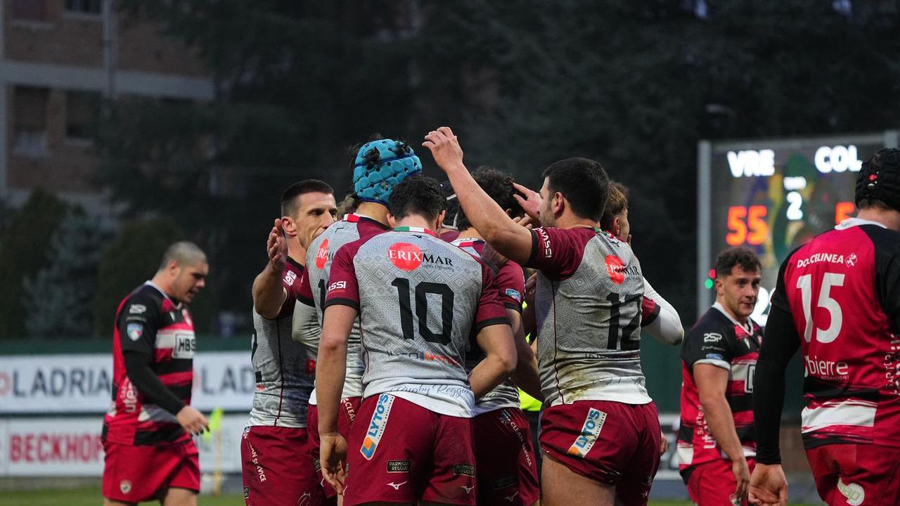 Il Valorugby Emilia supera nettamente il Colorno e rimane primo in classifica