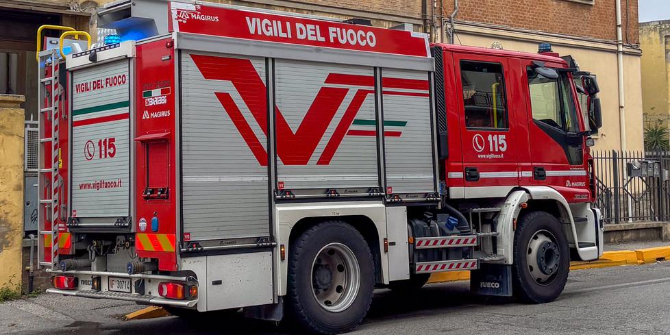 Scintille dallo scaldaletto, materasso a fuoco a Porto Garibaldi