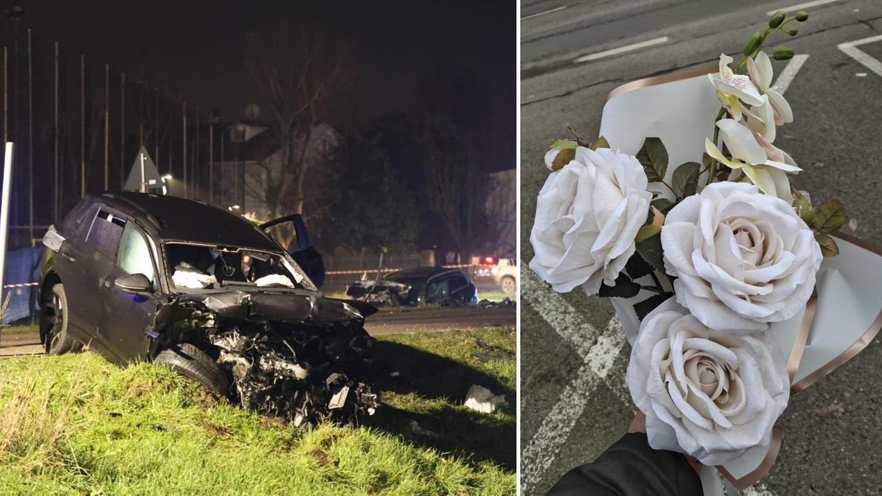 Il tragico incidente e il mazzo di fiori per Mattia