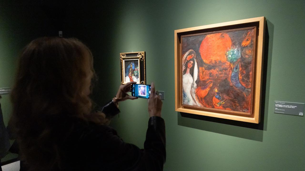 Chagall a Ferrara, 7.744 persone in tre giorni a Palazzo dei Diamanti