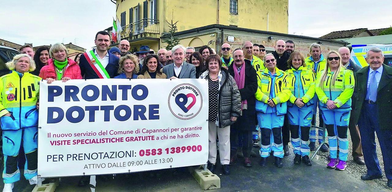 Capannori, stop alle liste d’attesa con “Pronto Dottore”: medici volontari e visite gratuite – Come funziona il servizio