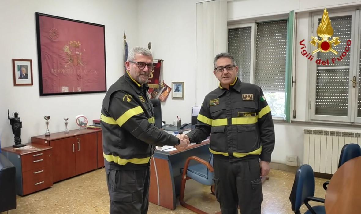Lucca, vigili del fuoco: arrivato il nuovo il comandante<br type="_moz" />
