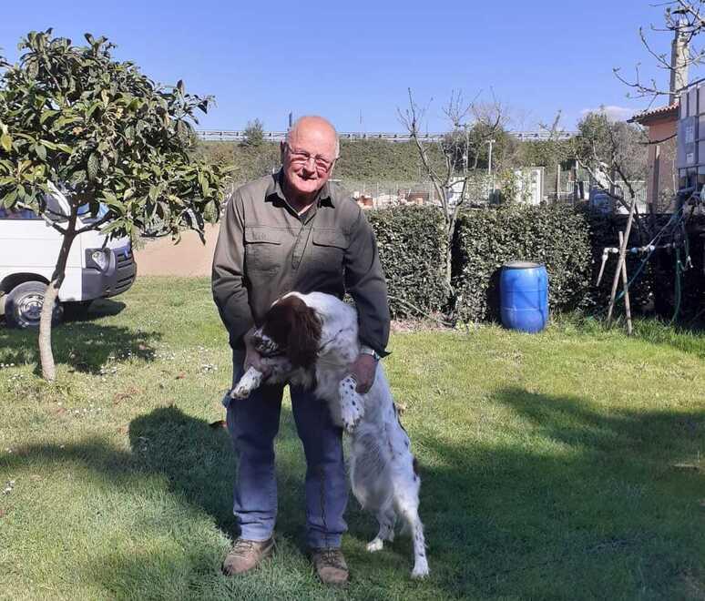 
	Marcello Fabiani con Kimba

