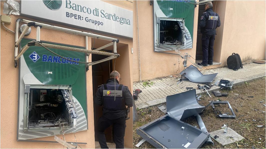 Colpo al bancomat di Sos Alinos, c’è un sospettato
