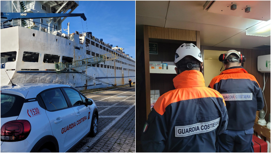 Ha rischiato il naufragio con 33 persone a bordo, la Capitaneria ferma in porto il Blue Ocean A