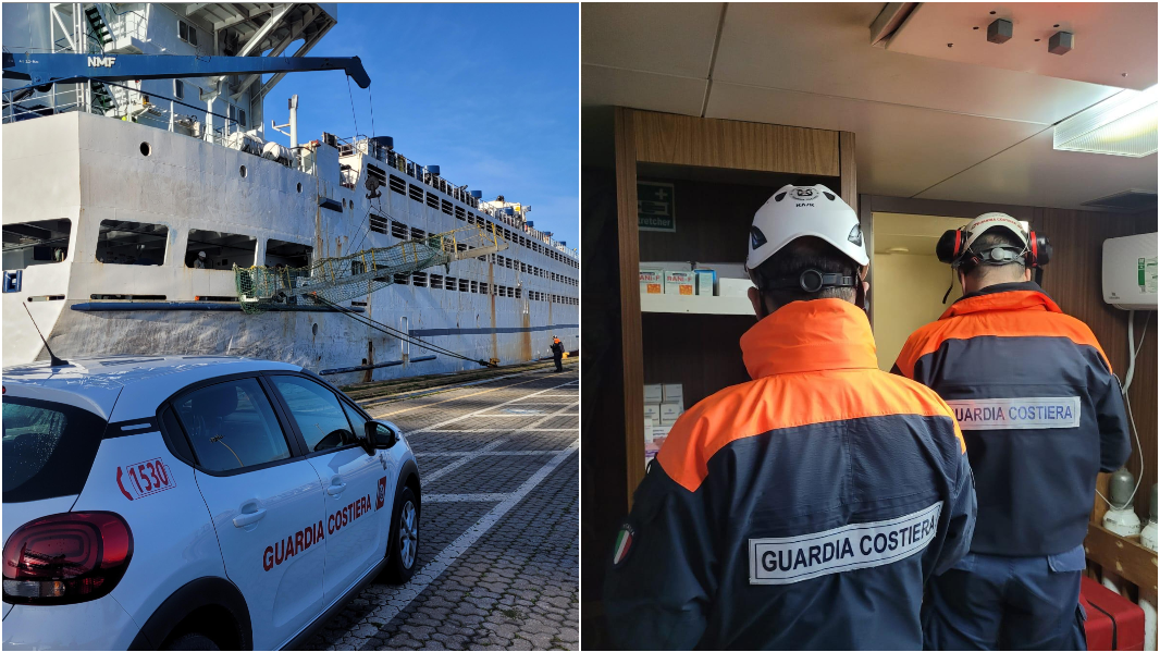 Ha rischiato il naufragio con 33 persone a bordo, la Capitaneria ferma in porto il Blue Ocean A