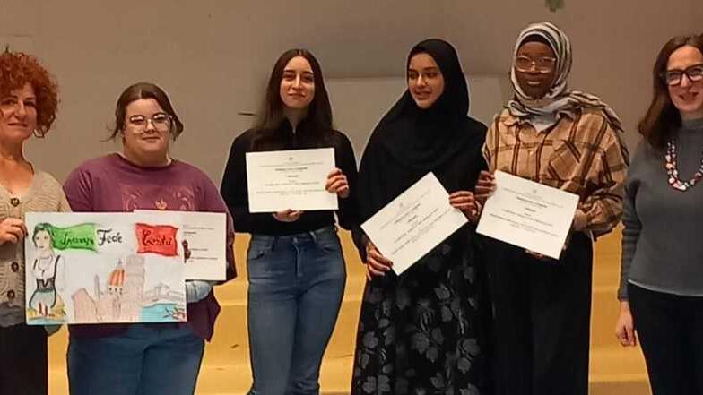 Il liceo Dosso Dossi di Ferrara premia i giovani talenti sul tema Tricolore