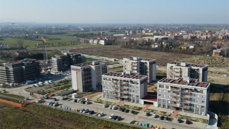 Le palazzine del Parco Estense