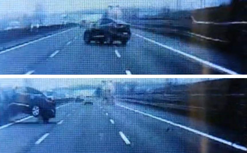 Incidente in autostrada A1, tra Reggio Emilia e Parma: auto sbanda e sbatte contro il guardrail, due i feriti