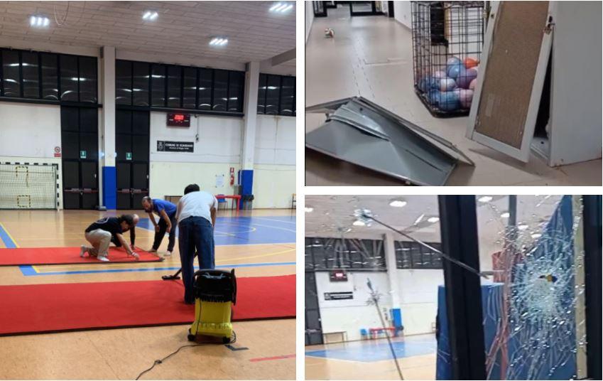 Riapre la palestra di via Longarone: Comune e società sportive insieme contro il vandalismo