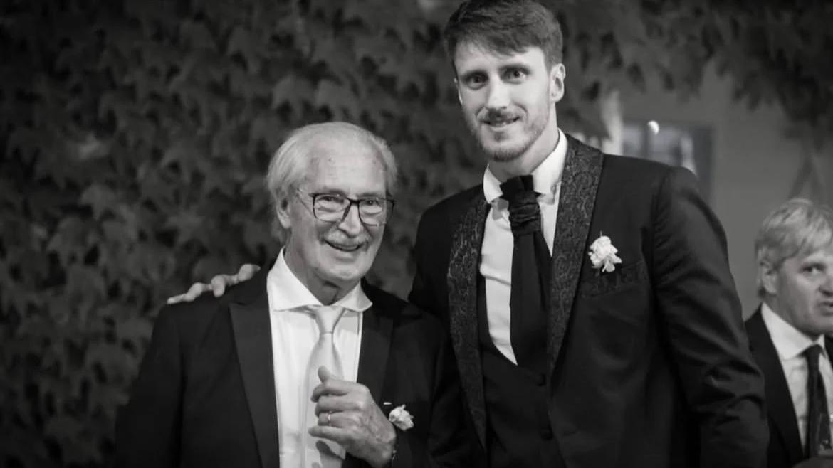 <strong>Achille Polonara </strong>con il padre <strong>Domenico</strong> (foto dal profilo Instagram del giocatore)
