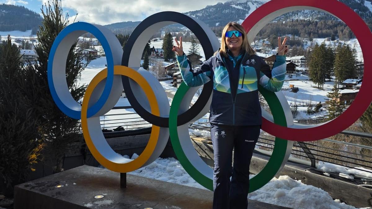La ferrarese Rita Minarelli volontaria alle Olimpiadi invernali