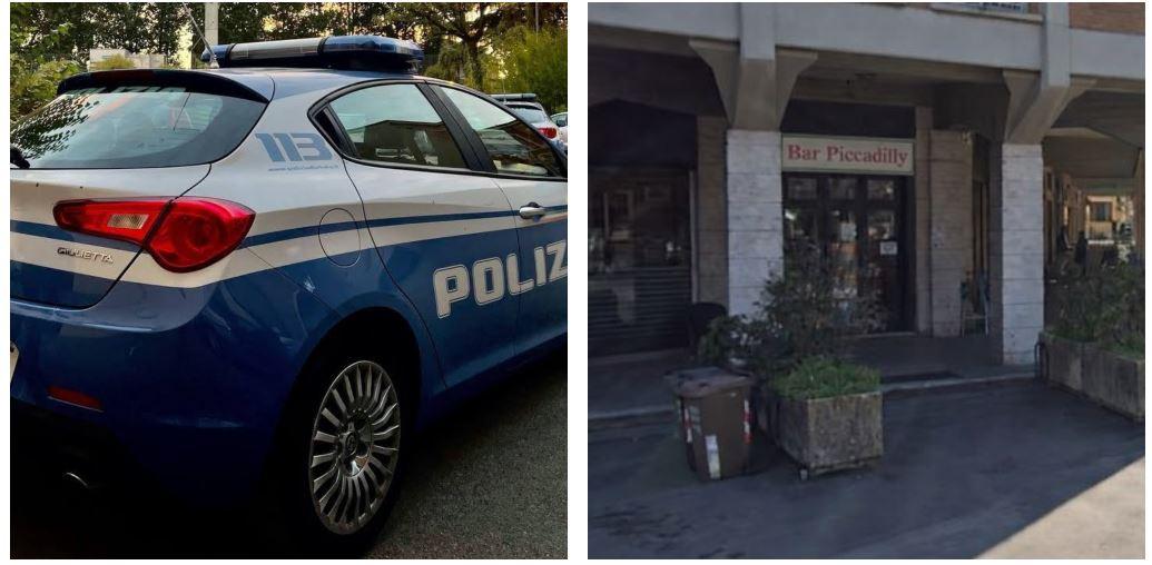 Rapina col coltello al bar Piccadilly di Porta Castello: la polizia arresta il bandito