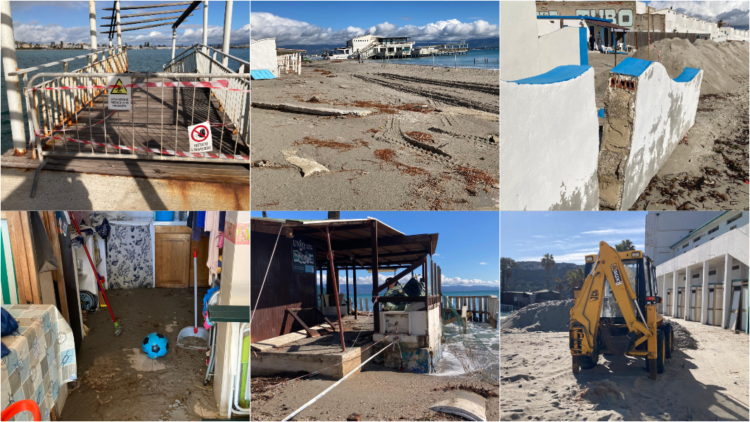 Sos Poetto, dopo il Ciclone Harry la conta dei danni: «Uno tsunami, siamo disperati». Zedda: «Risarcimenti al via»