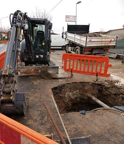 Marlia, viale Europa a senso unico alternato