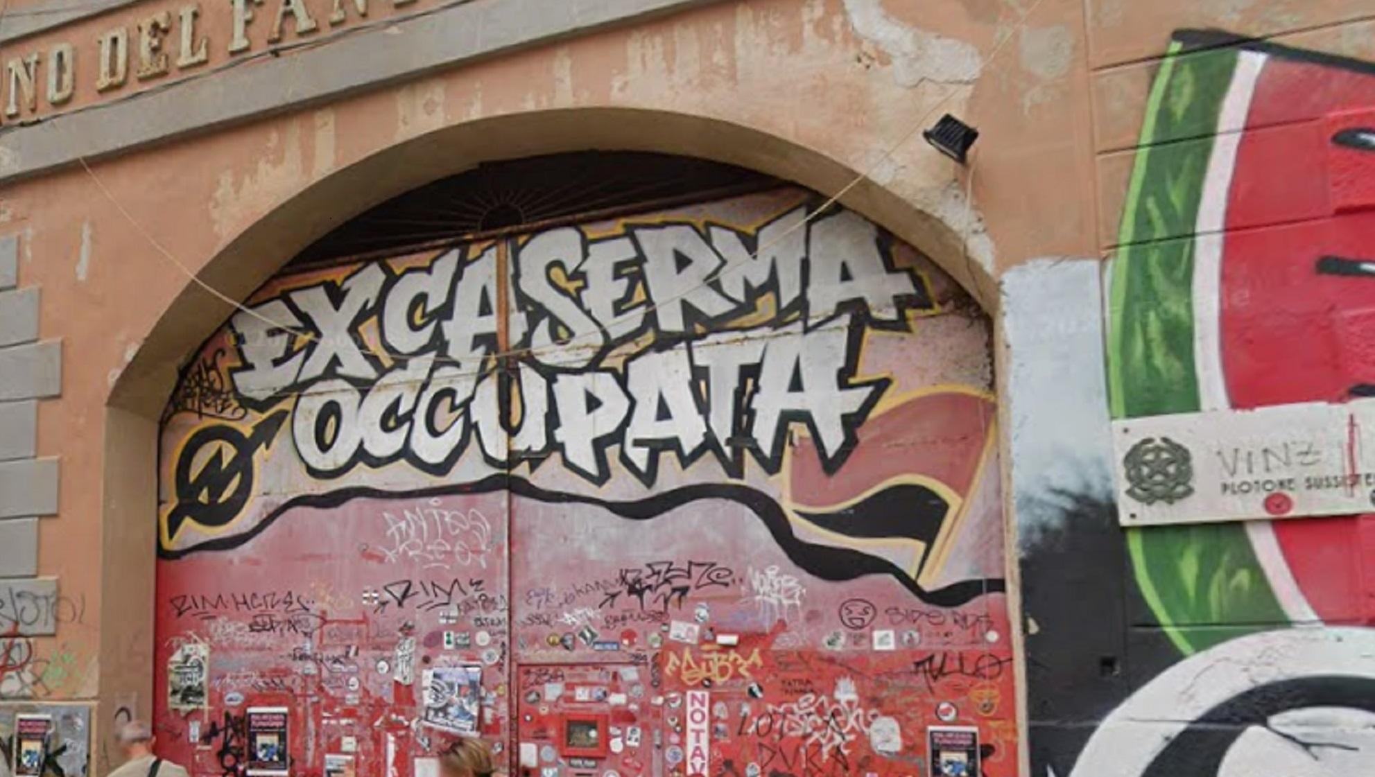 L'ex Caserma occupata di via Adriana