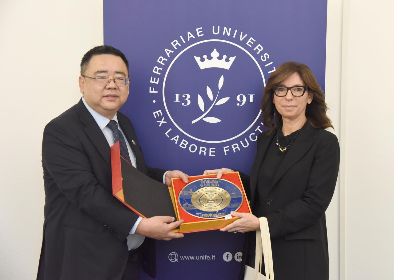 Unife, Ramacciotti accoglie la delegazione della South China University