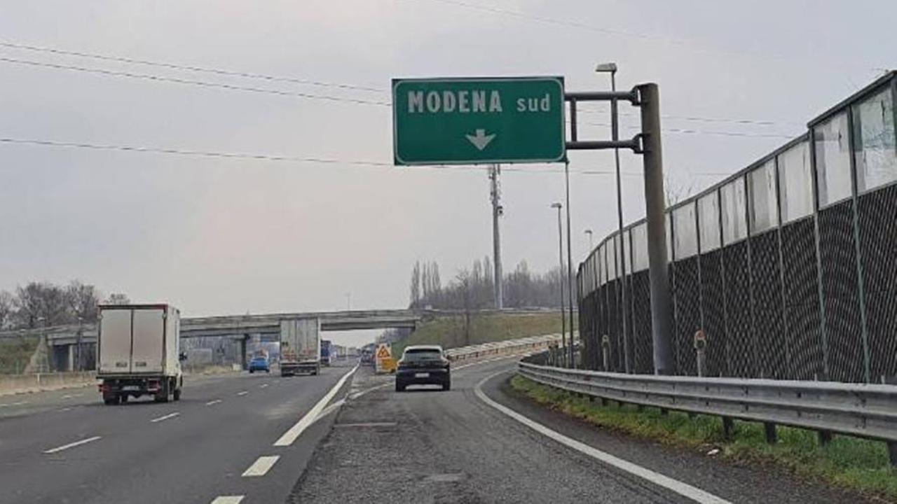 Il tratto Modena sud-Modena nord chiude per una notte