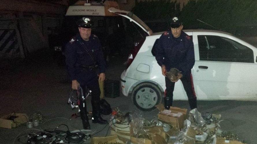 Rubano in trasferta, arrestati