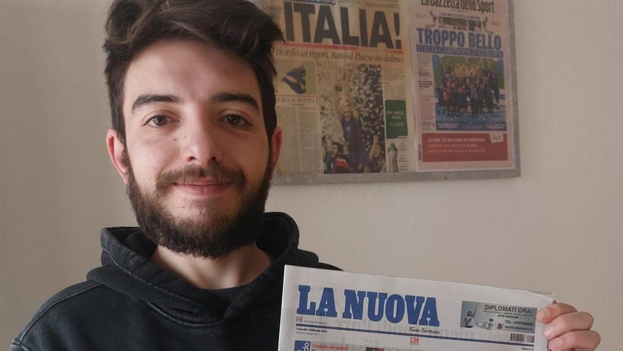 Lascia Milano e torna in Sardegna per riaprire la storica edicola del paese: il 28enne Giorgio Piras racconta la sua scelta