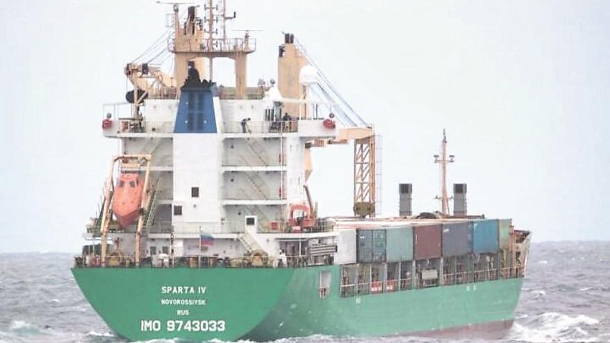 
	Il cargo russo Sparta IV

