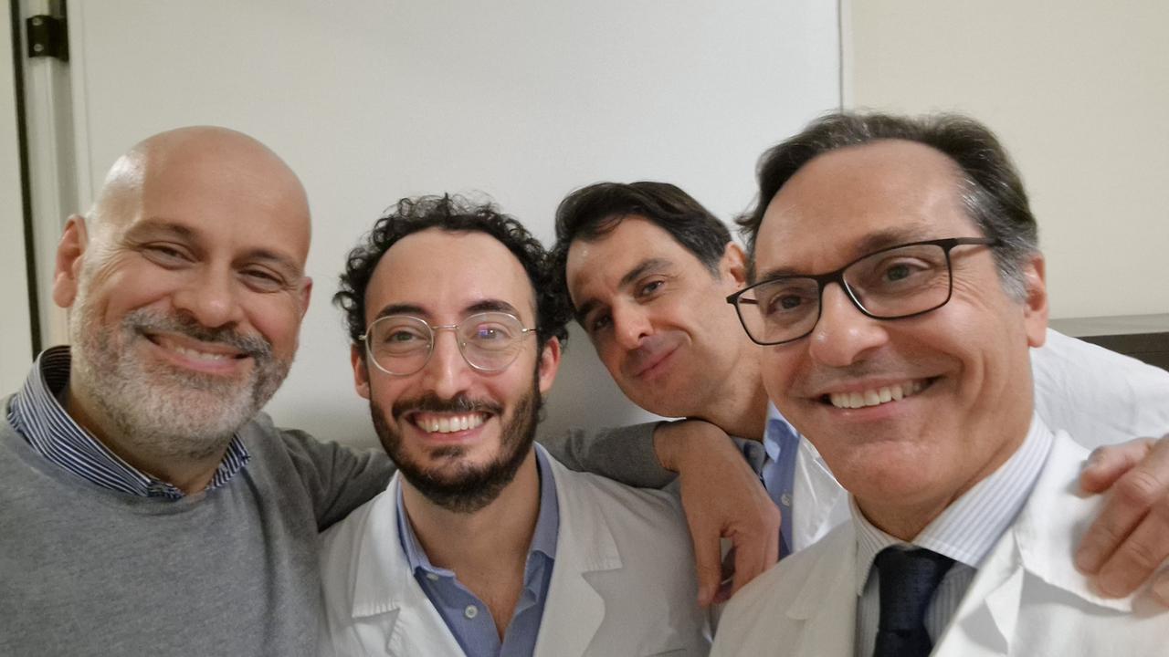 Governatori con i prof Di Benedetto, Guerrini e Magistri