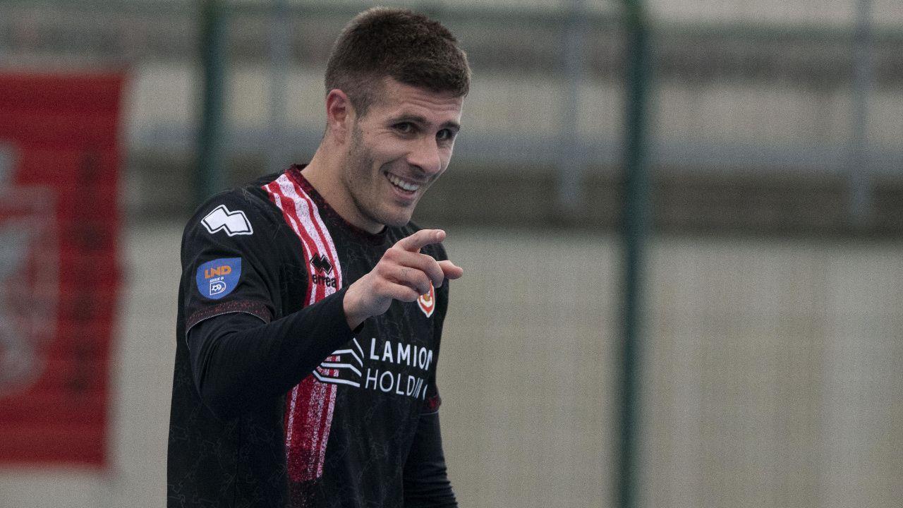 
	Sabelli &egrave; l'uomo di giornata del Grosseto (Foto AgenziaBF)

