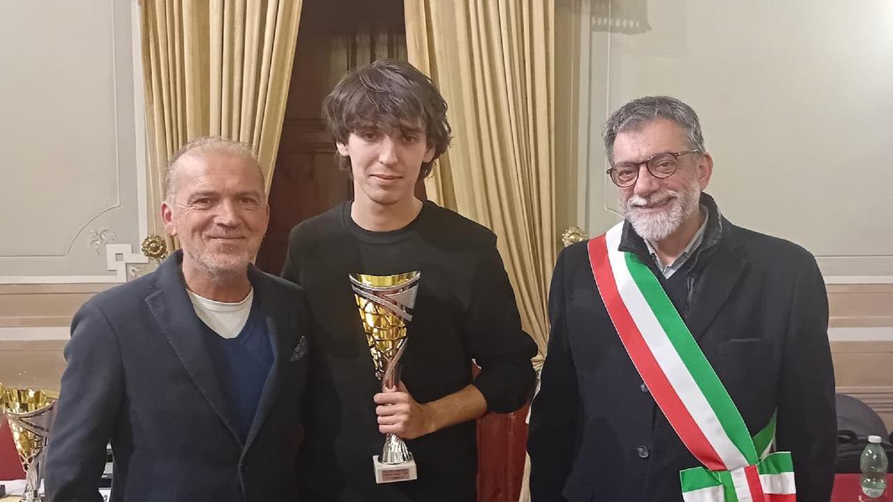 La premiazione di Herasymchuk