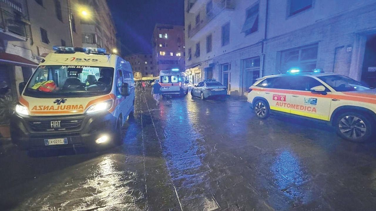 Sul posto personale del 118 e polizia (Foto di repertorio)