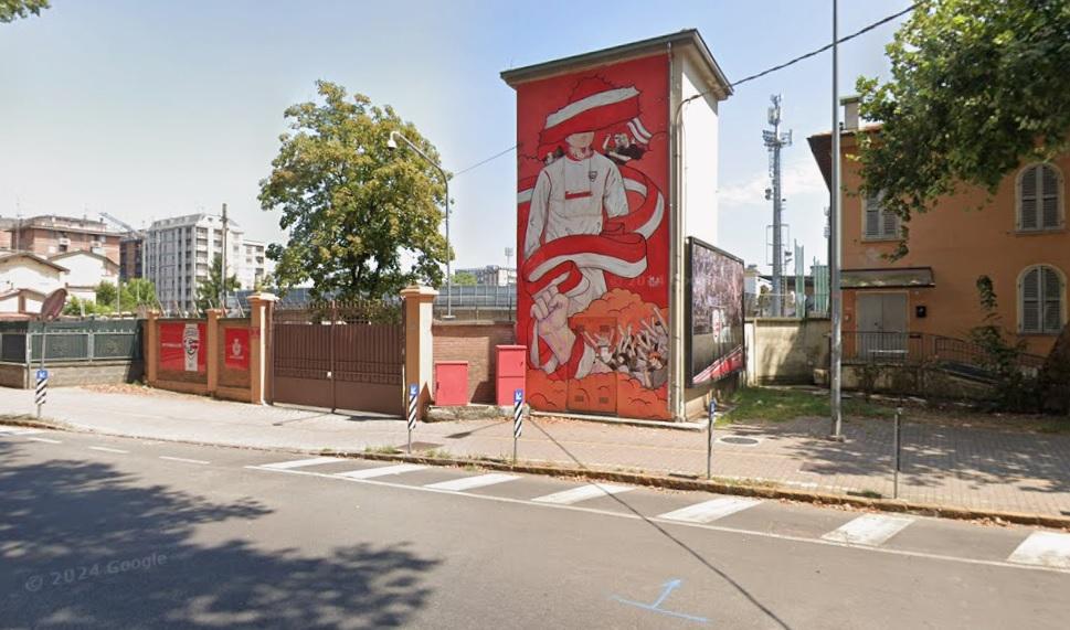 
	La zona esterna al Cabassi in cui &egrave; scoppiata la rissa

