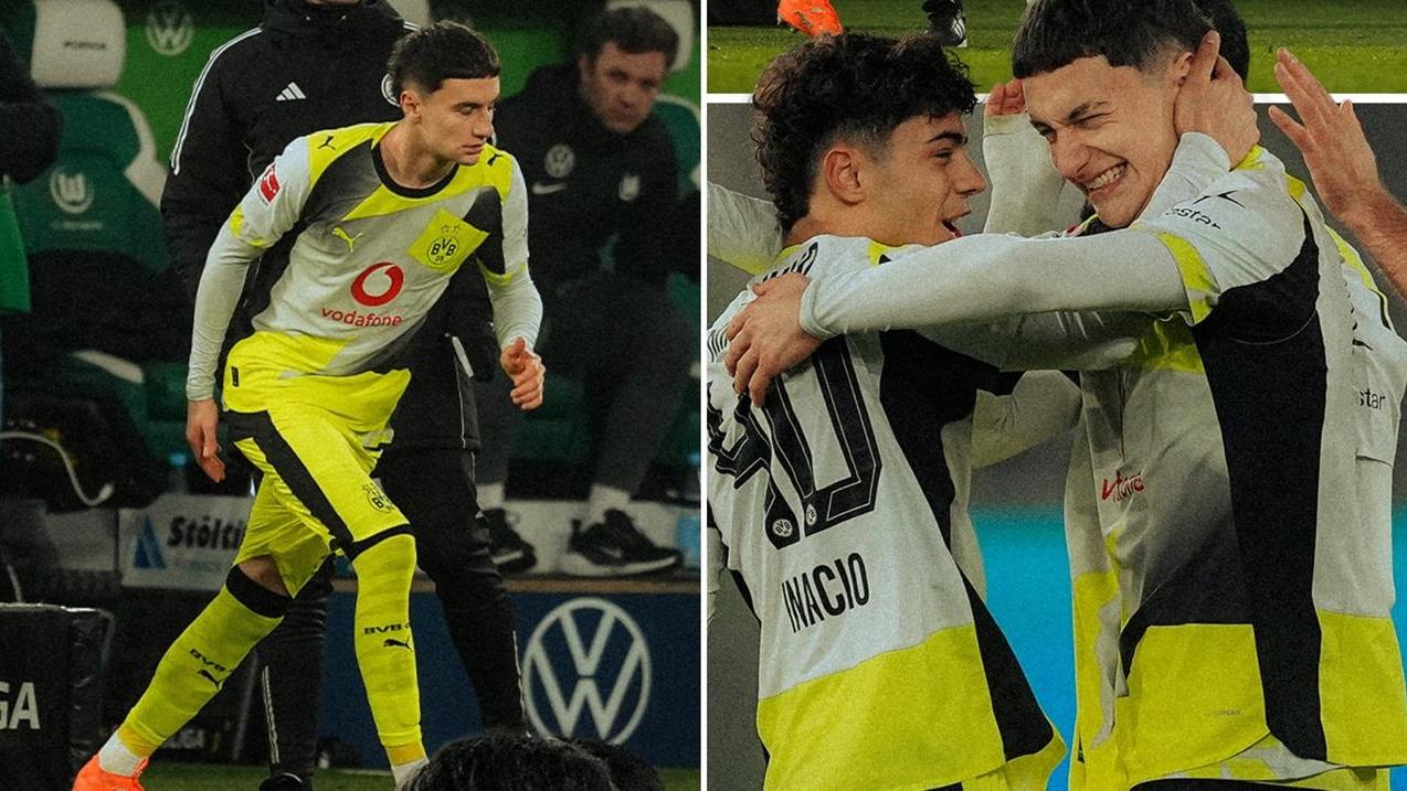 Il debutto di Reggiani celebrato sui social dal Borussia