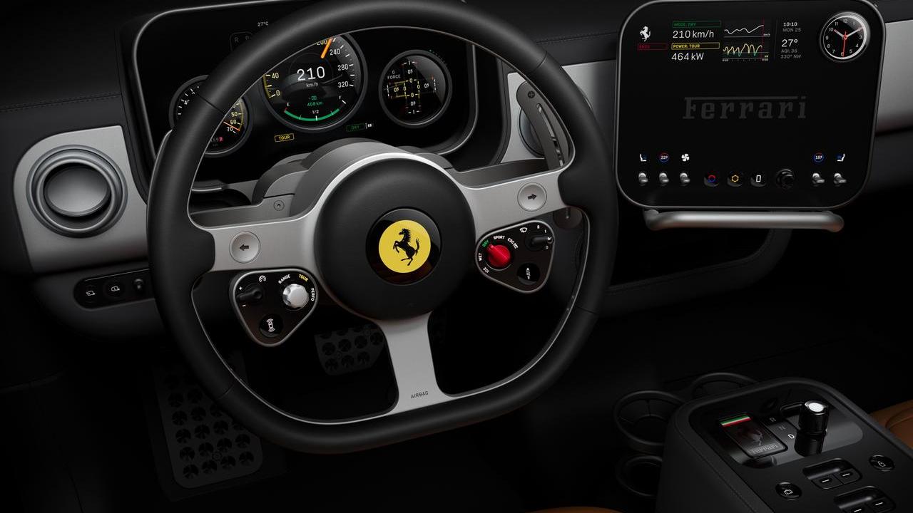 Ferrari Luce, l'abitacolo (foto Ferrari Spa)