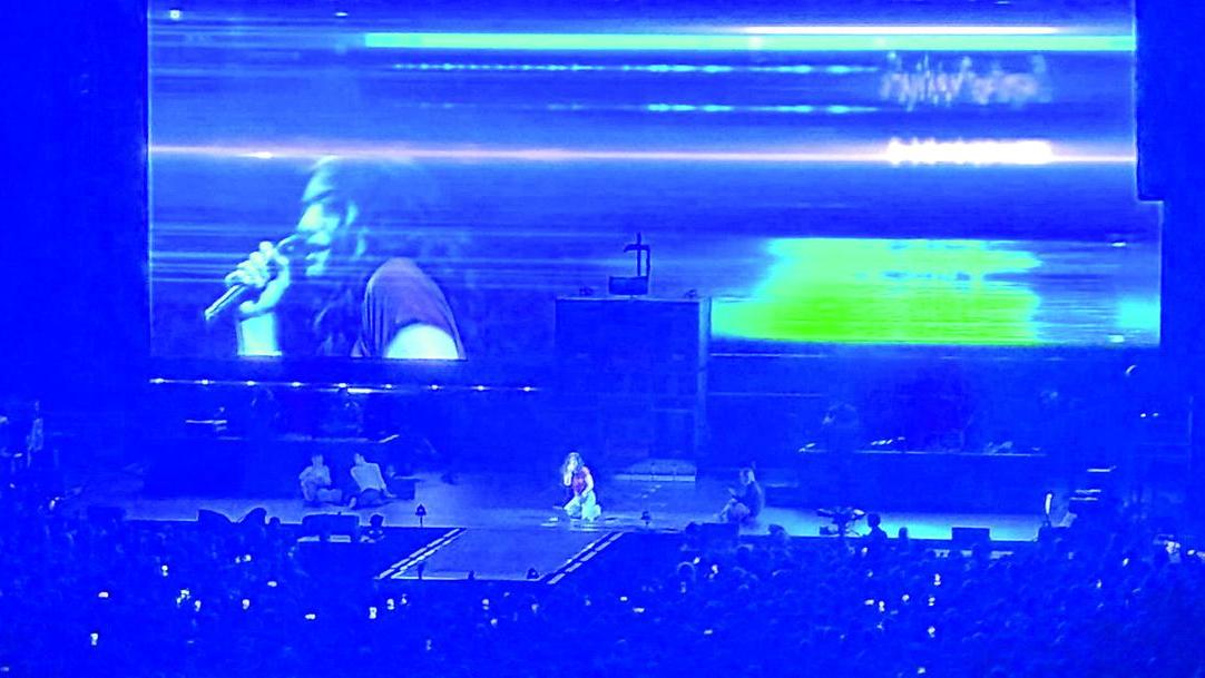 Una foto del concerto scattata da Andrea Cai, studente del Progetto @Scuola 2030