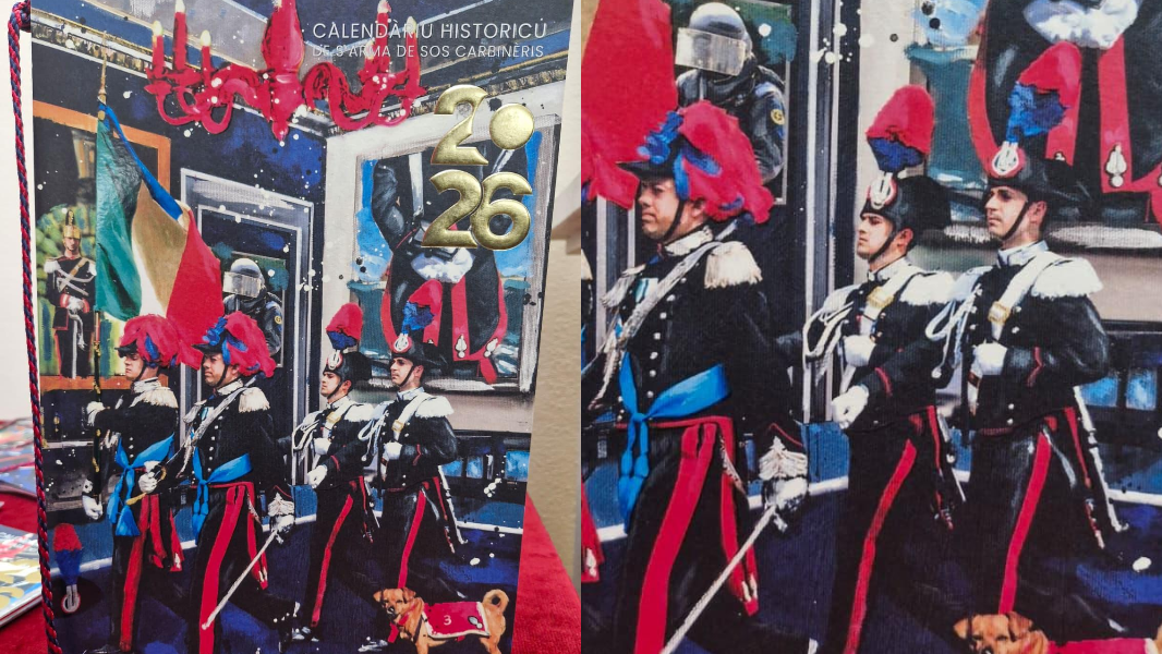 Calendario storico dei carabinieri 2026, presentata la versione in lingua sarda: caccia al tesoro per i collezionisti