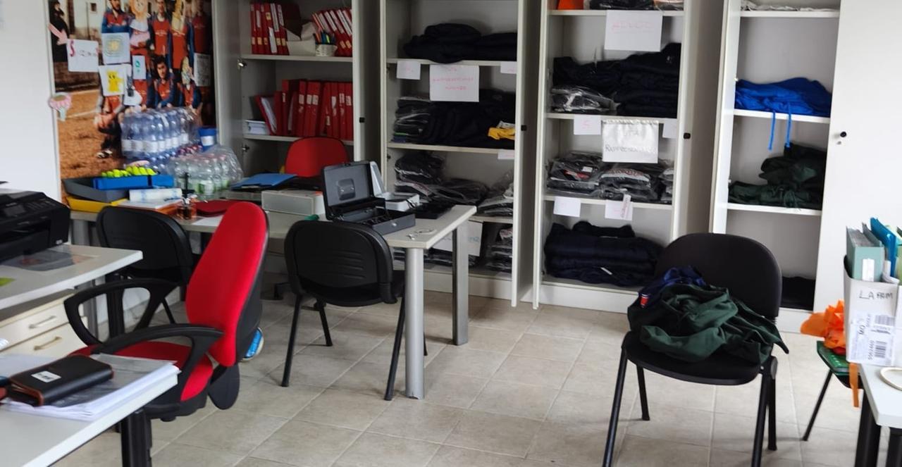 
	La sede Spezzanese dopo il passaggio dei ladri

