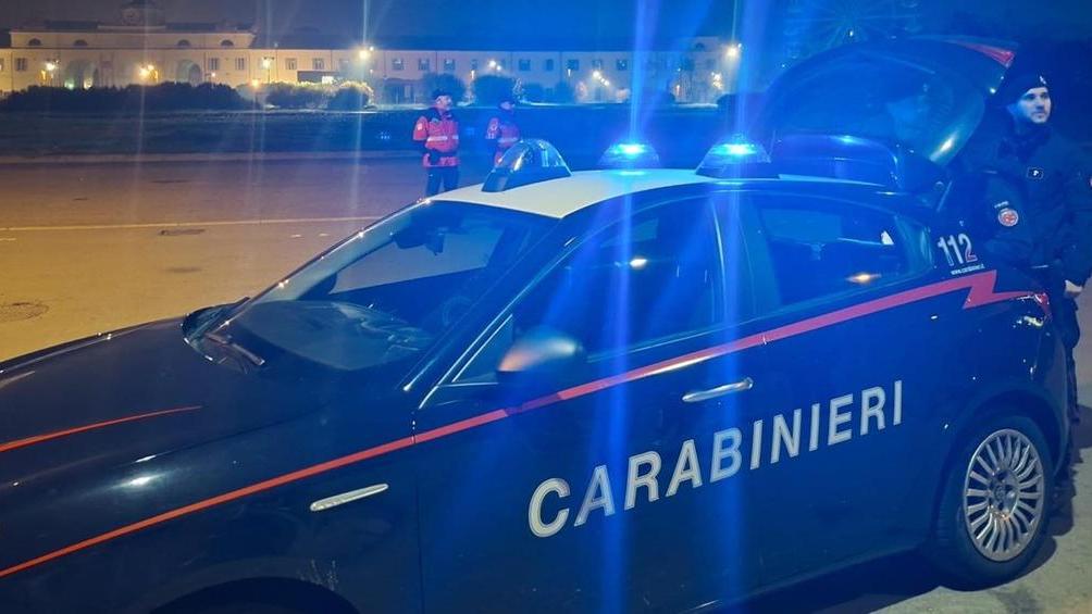 I carabinieri hanno arrestato l'aggressore