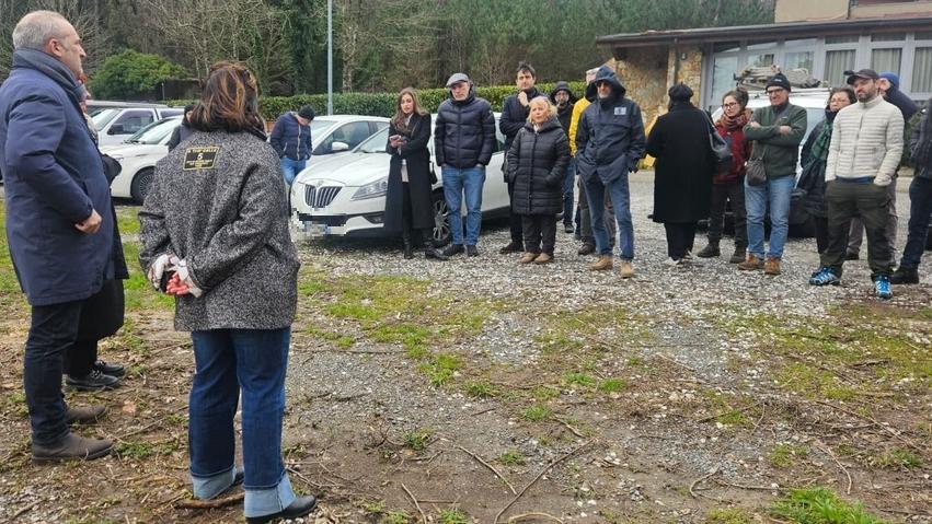 L’incontro sul Monte Pisano alla presenza di istituzioni locali e regionali