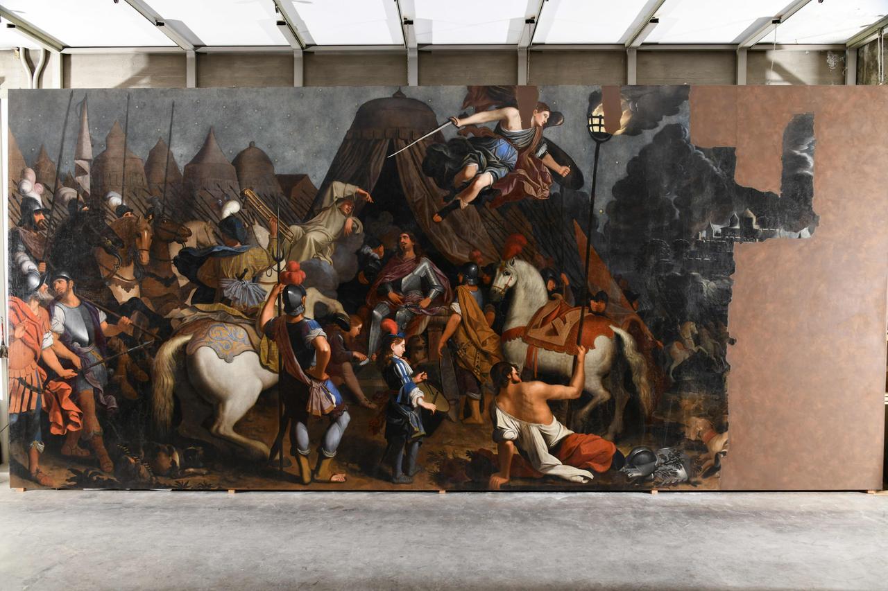 Dopo ottant’anni la tela di Avanzi torna a Ferrara