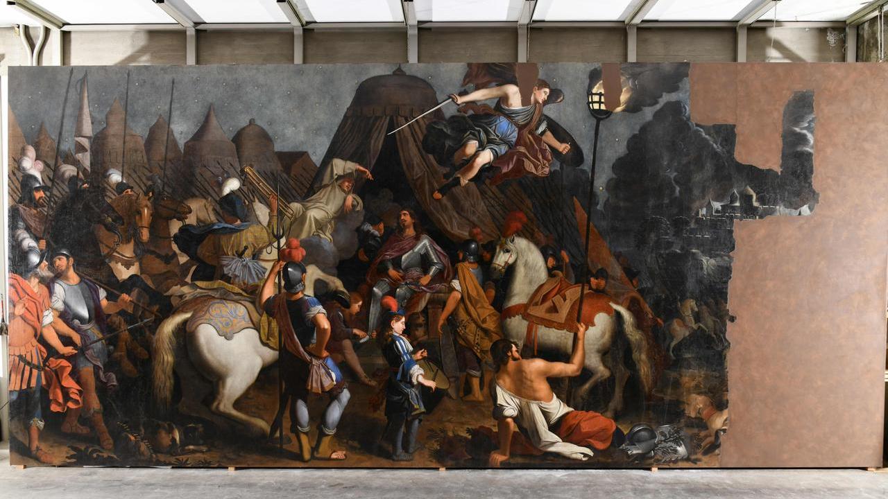 Dopo ottant’anni la tela di Avanzi torna a Ferrara