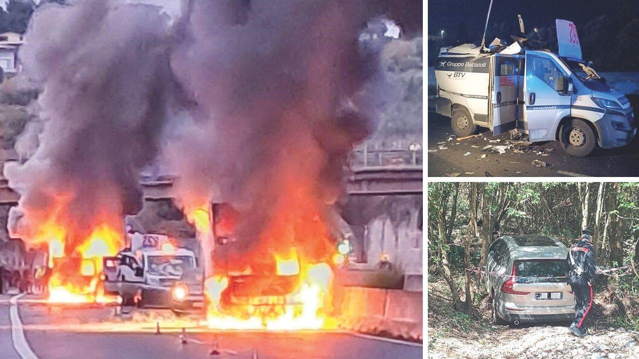 Assalto al portavalori a San Vincenzo, tre milioni di euro rubati. Chiuse le indagini: i soldi sono spariti