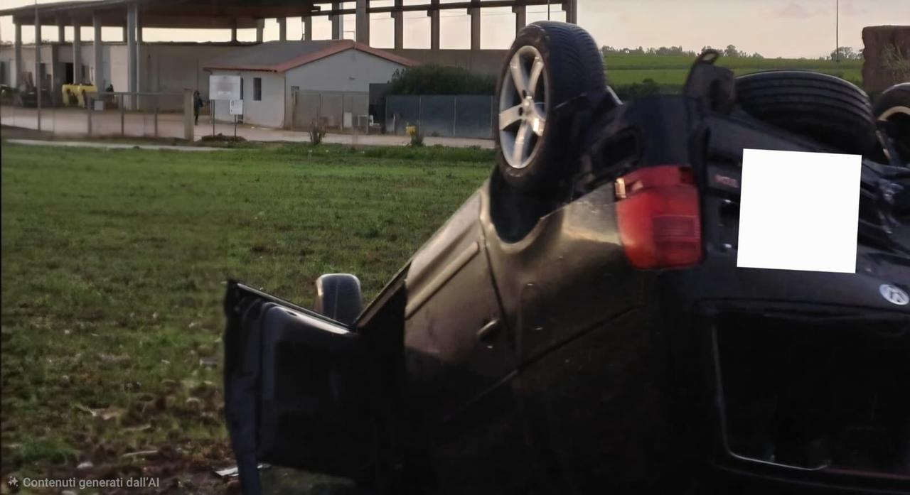 Si schianta in auto sulla statale 197 e gli ritirano la patente: guidava in stato di ebrezza