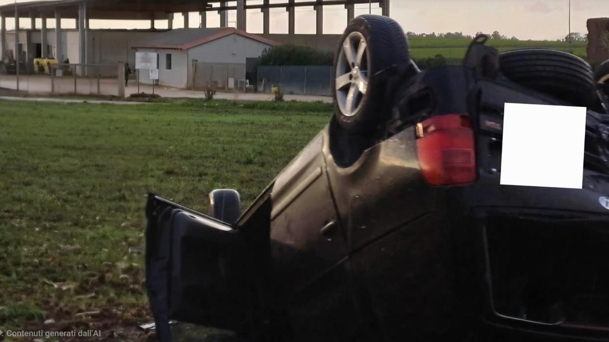 Si schianta in auto sulla statale 197 e gli ritirano la patente: guidava in stato di ebrezza