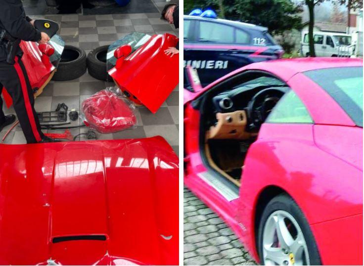 Denuncia il furto della sua Ferrari per truffare l'assicurazione: imprenditore 34enne incastrato dai pezzi di ricambio